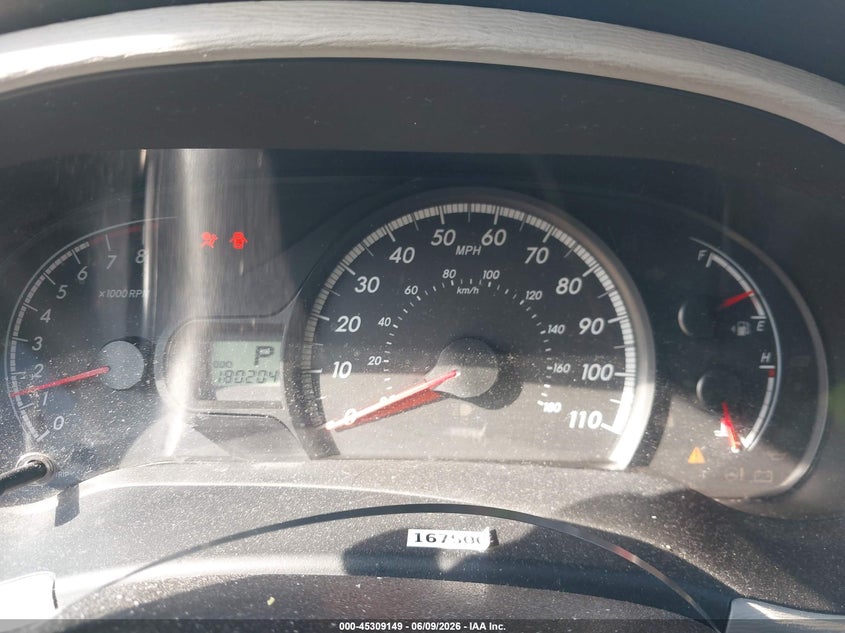 2011 TOYOTA SIENNA VAN 3.5L V-6 DOHC, VVT, 265HP