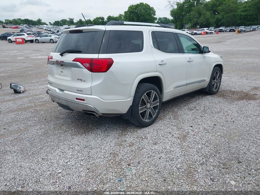 Vin: 1gkknxls0hz236370, lot: 45807050, gmc acadia denali 20174