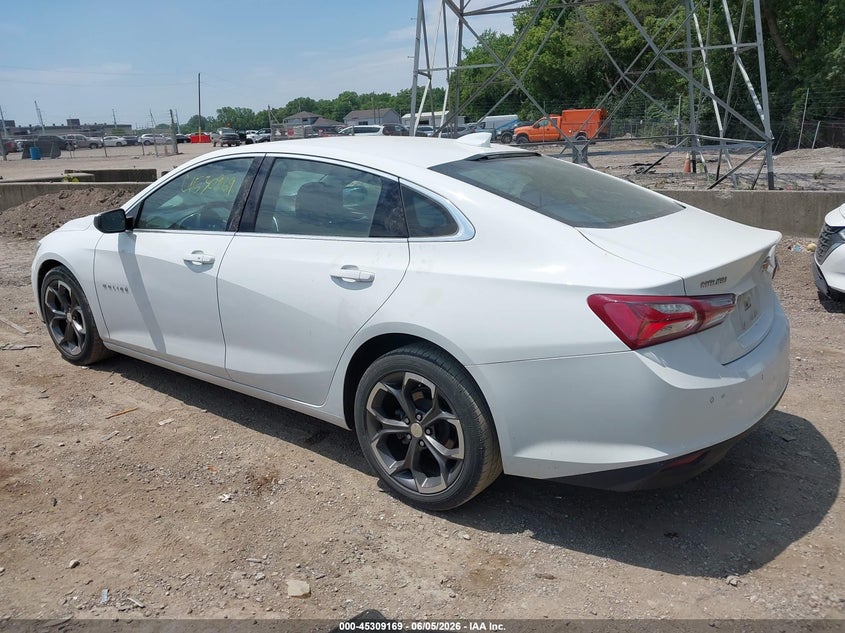 Vin: 1g1zd5st1mf062924, lot: 45807054, chevrolet malibu fwd lt 20213