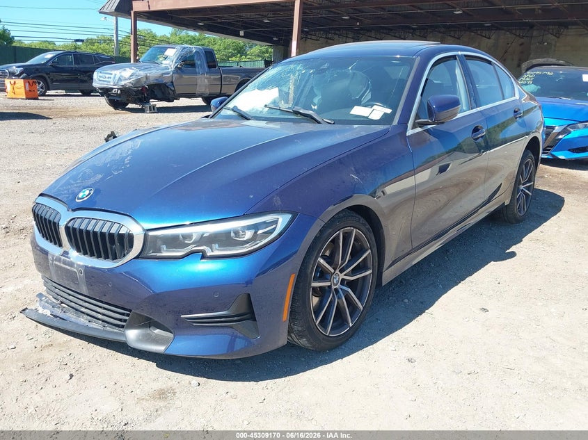 Vin: wba5r7c53kfh12028, lot: 45807055, bmw 330i xdrive 20192
