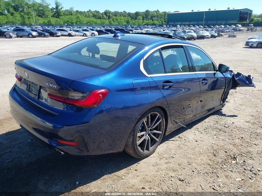 Vin: wba5r7c53kfh12028, lot: 45807055, bmw 330i xdrive 20194