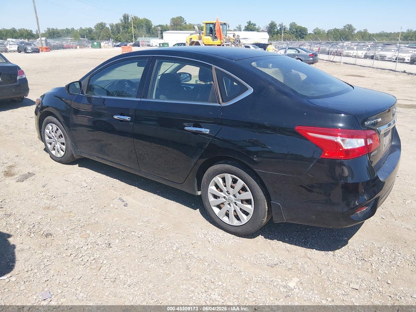 Vin: 3n1ab7ap4hy280397, lot: 45807058, nissan sentra s 20173
