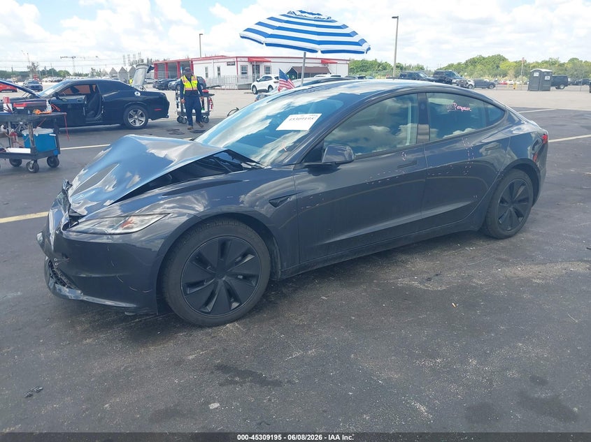 Vin: 5yj3e1ea0rf736215, lot: 45807080, tesla model 3 long range dual motor all-wheel drive/rear-wheel drive 20242
