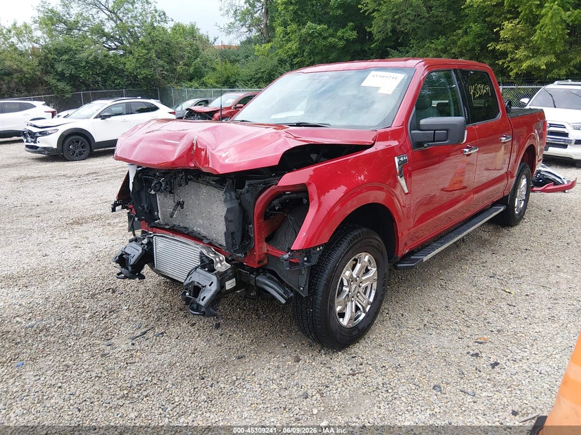 Vin: 1ftew1ep7nkf11703, lot: 45807126, ford f-150 xlt 20222