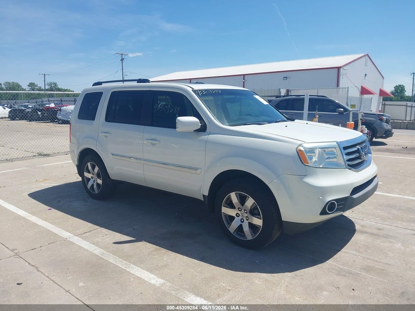 Vin: 5fnyf4h9xeb005615, lot: 45807169, honda pilot touring 2014 img_1