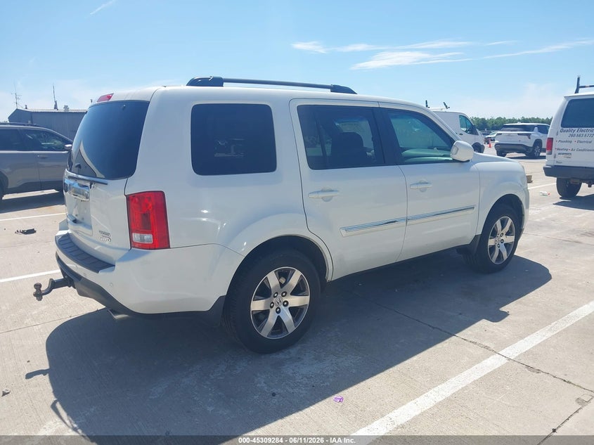 Vin: 5fnyf4h9xeb005615, lot: 45807169, honda pilot touring 20144