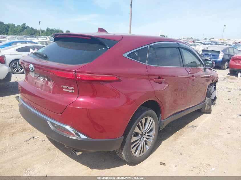 Vin: jteaaaah6mj038095, lot: 45807191, toyota venza limited 20214
