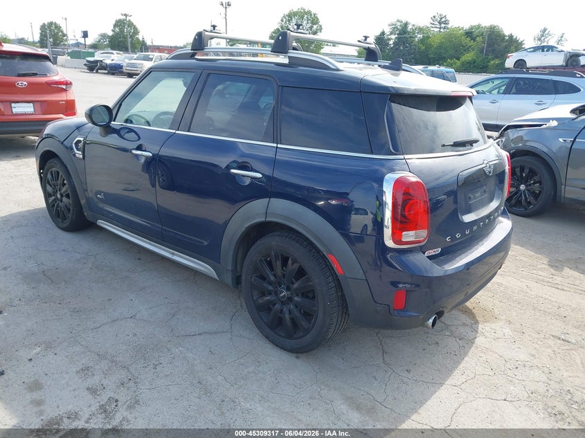 Vin: wmzyt5c34j3e60486, lot: 45807202, mini countryman cooper s 20183