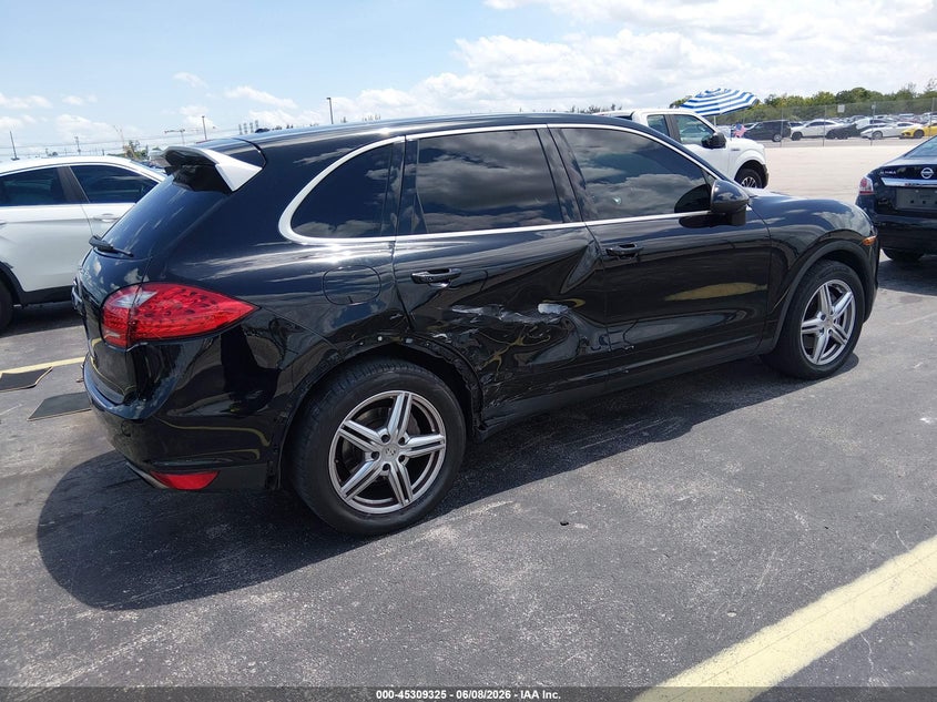 Vin: wp1aa2a26ela95083, lot: 45807210, porsche cayenne platinum edition 20144
