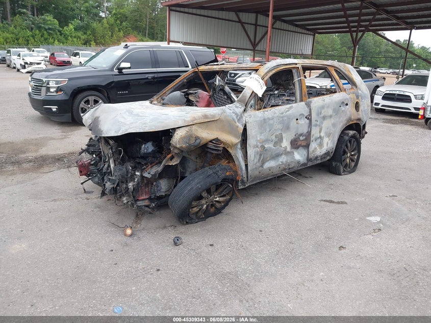 Vin: 5xykuda24bg037053, lot: 45807228, kia sorento ex v6 20112