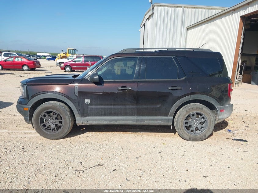 2021 Ford Bronco Sport Big Bend VIN: 3FMCR9B62MRA54023 Lot: 45309374