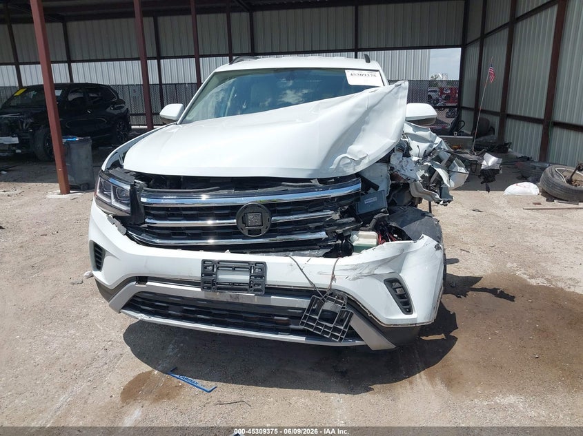 2022 VOLKSWAGEN ATLAS 2.0L I-4 DI, DOHC, V(VIN: 1V2LP2CA2NC557201