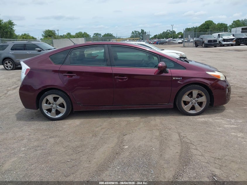 2013 Toyota Prius Three Se VIN: JTDKN3DU4D5601235 Lot: 45309415