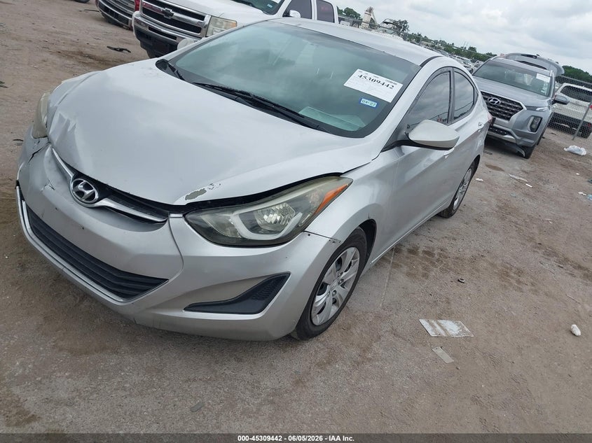 2016 Hyundai Elantra Se 5NPDH4AE2GH705102 photo 1