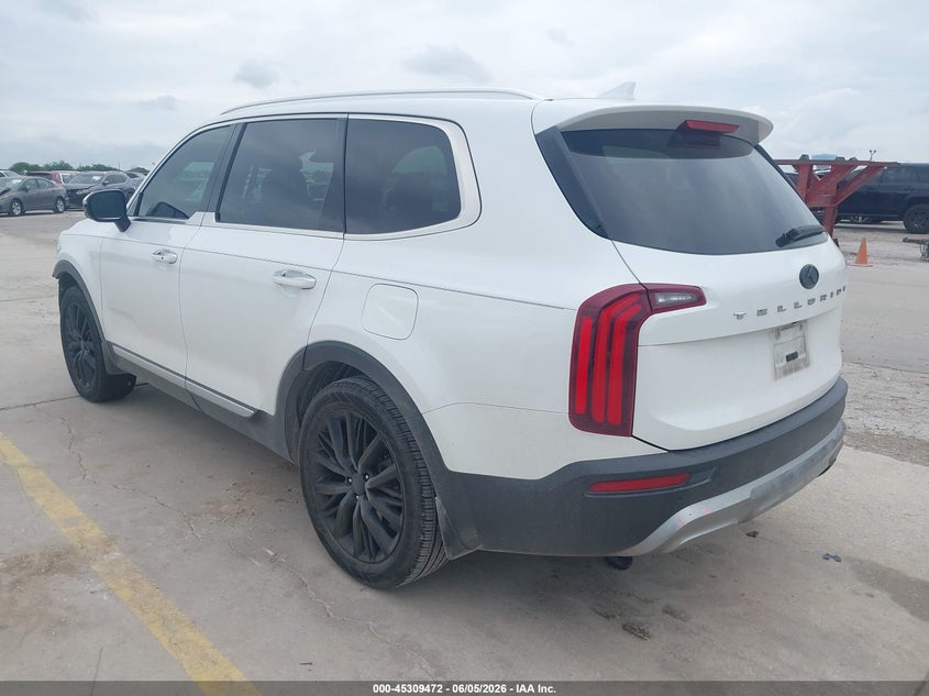 Vin: 5xyp54hc1lg042729, lot: 45807383, kia telluride sx 20203