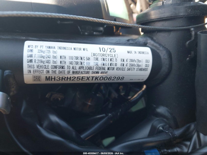 2026 YAMAHA YFZ320 A SPORT_BIKE 2