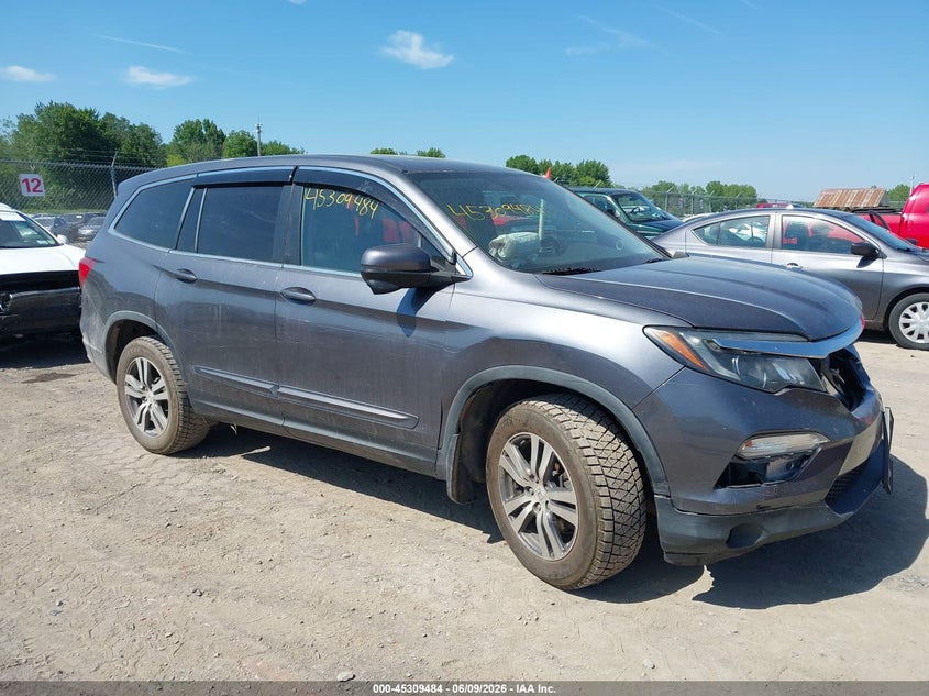 Vin: 5fnyf6h54gb115314, lot: 45807404, honda pilot ex-l 2016 img_1
