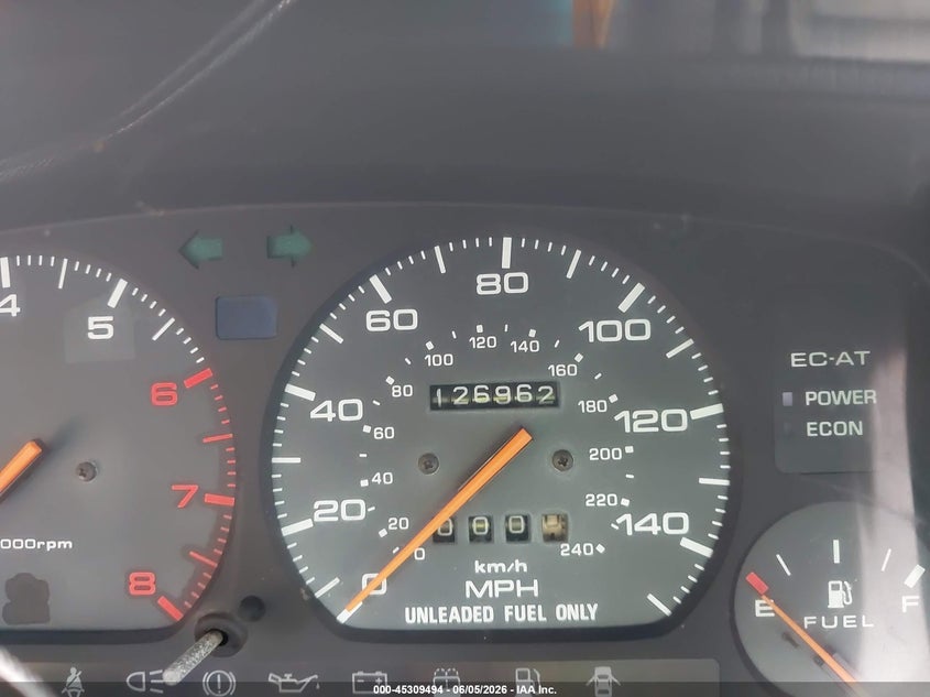 1990 Mazda 626 Dx/Lx VIN: JM1GD2220L1812877 Lot: 45309494