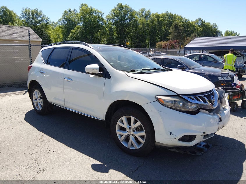 Vin: jn8az1mw6ew529542, lot: 45807427, nissan murano sl 2014 img_1