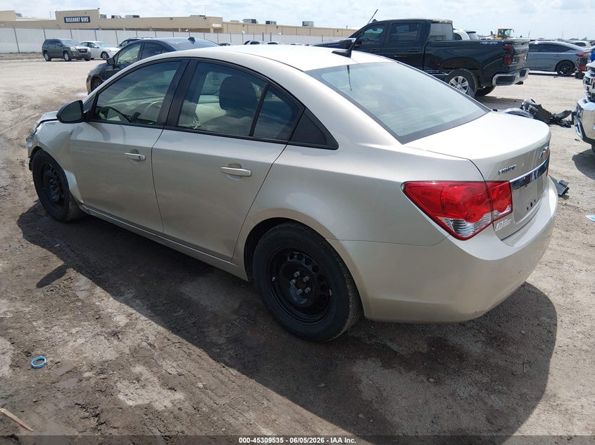 Vin: 1g1pa5sh3e7354498, lot: 45807461, chevrolet cruze ls auto 20143