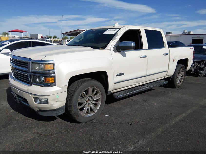 Vin: 3gcuktec3fg283109, lot: 45807477, chevrolet silverado 1500 high country 20152