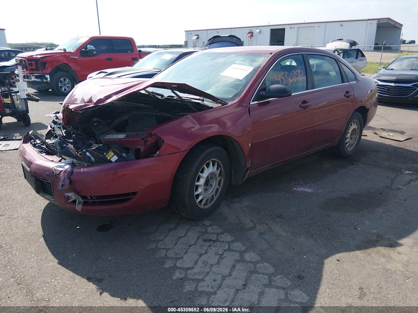 2006 CHEVROLET IMPALA SEDAN 3.5L V-6 VVT, 211HP
