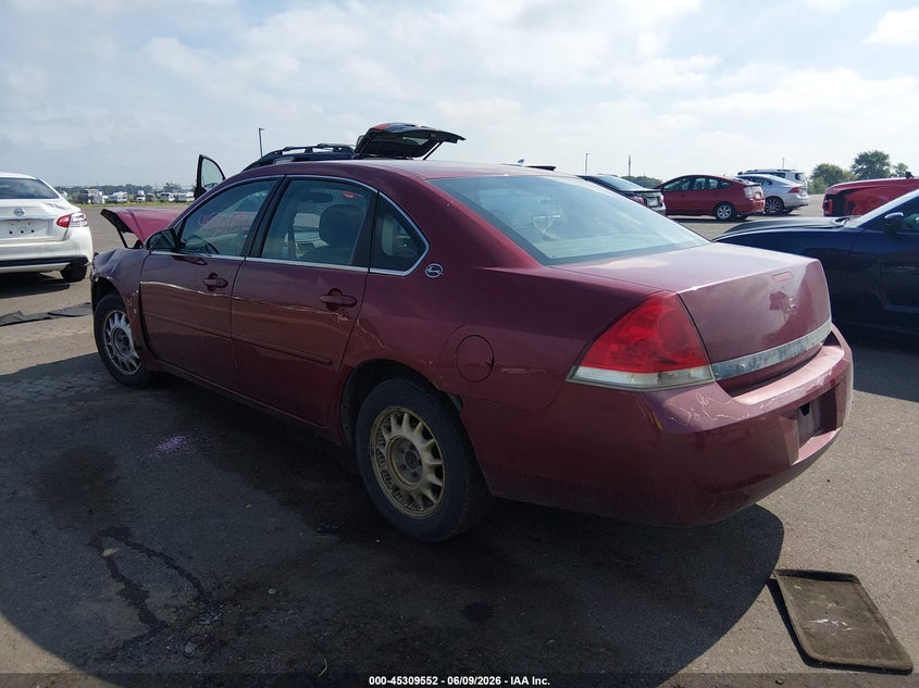 2006 CHEVROLET IMPALA SEDAN 3.5L V-6 VVT, 211HP