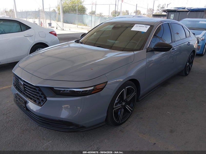 Vin: 1hgcy2f57ra037835, lot: 45807496, honda accord hybrid sport 20242