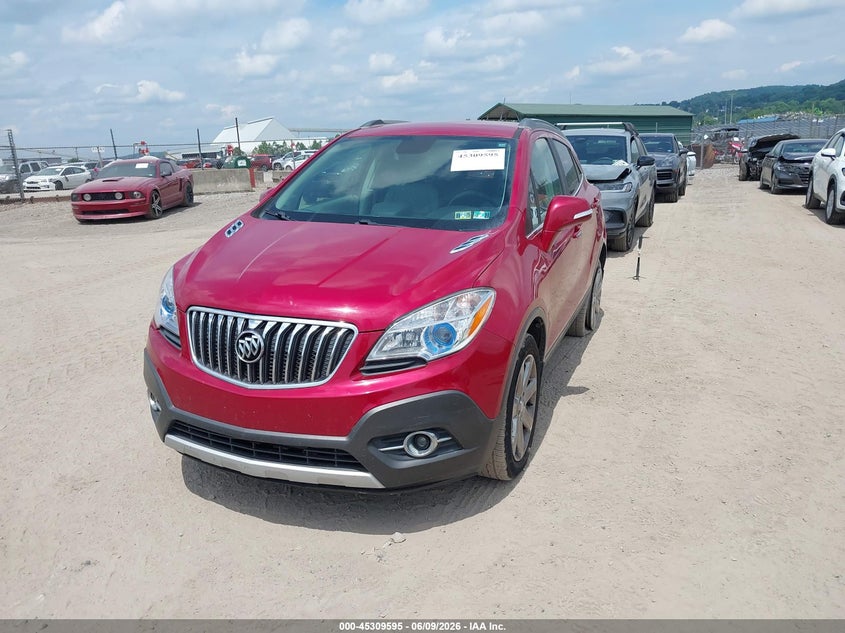 2014 Buick Encore Leather KL4CJGSB5EB693509 photo 1