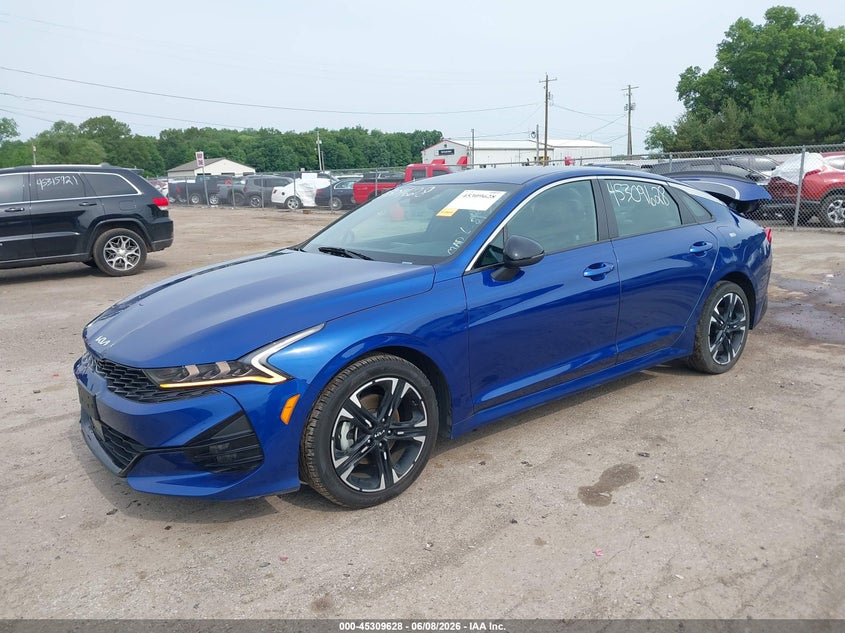 Vin: 5xxg64j20rg250936, lot: 45807554, kia k5 gt-line 20242