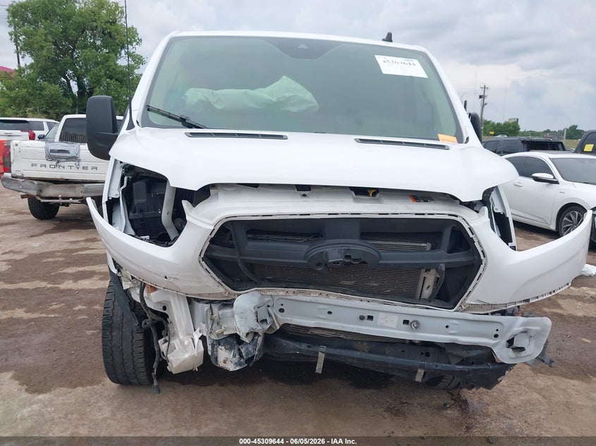 2023 Ford Transit 3.5 white Lot 111045309644 Vin 1FTBR1Y83PKB80474
