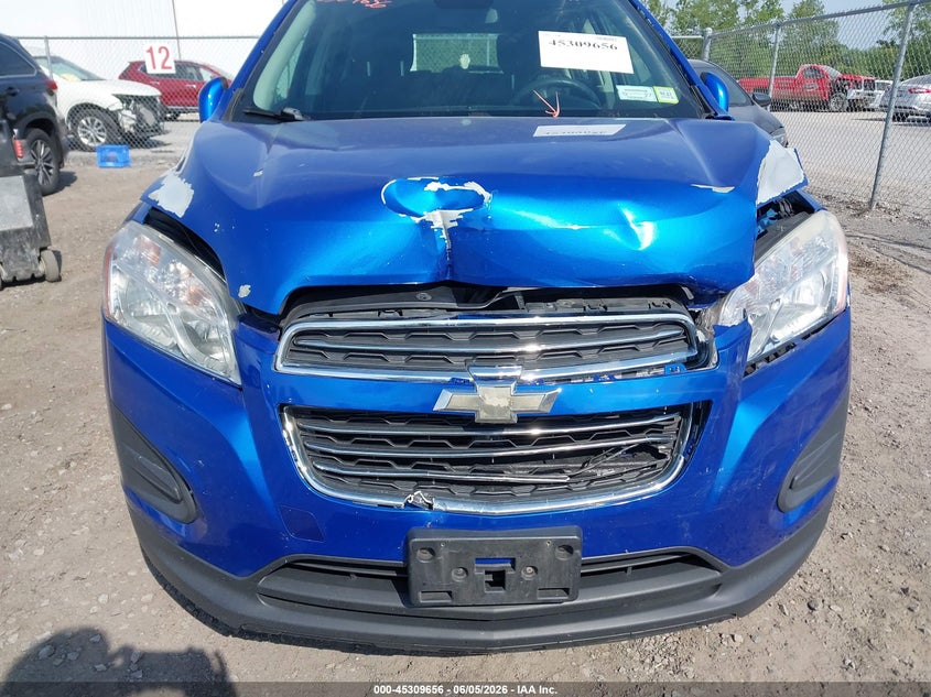 2016 CHEVROLET TRAX SPORT UTILITY VEHICLE 1.4L I-4 DOHC, VVT, TURBO, 138HP