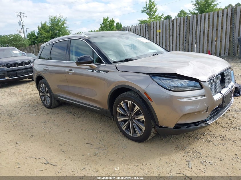 2020 LINCOLN CORSAIR auction photo 1