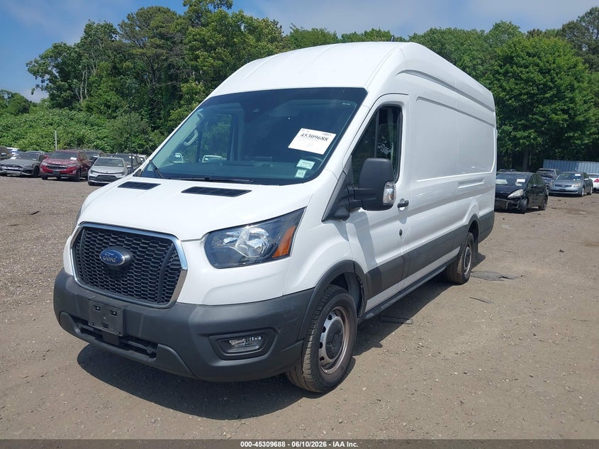 Vin: 1ftbw3x8xpkb75343, lot: 45807614, ford transit-350 cargo van 20232