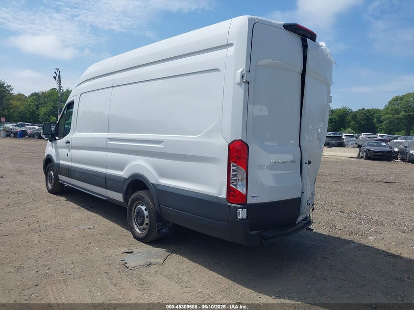 Vin: 1ftbw3x8xpkb75343, lot: 45807614, ford transit-350 cargo van 20233