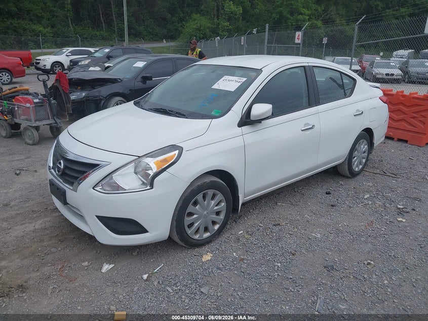 Vin: 3n1cn7ap8fl824832, lot: 45807630, nissan versa 1.6 sv 20152