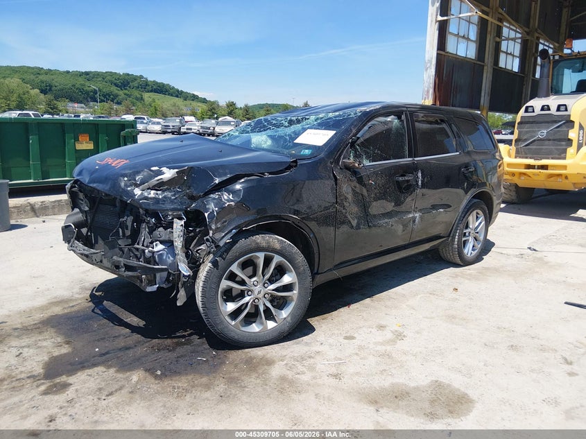Vin: 1c4rdjdg5lc213554, lot: 45807631, dodge durango gt plus awd 20202