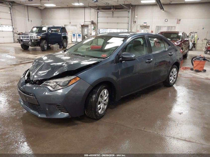 2T1BURHEXFC358593 2015 TOYOTA COROLLA LE photo 1