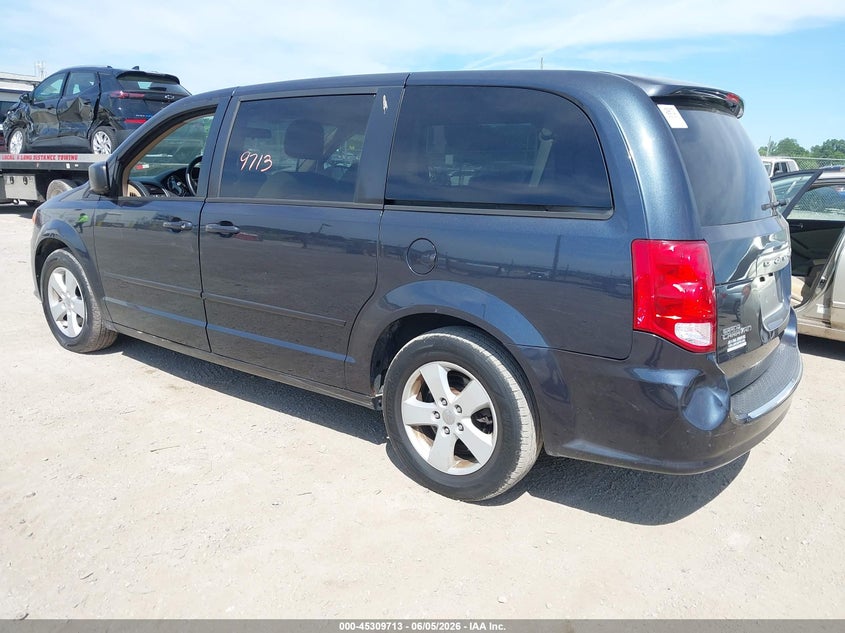 2013 DODGE GRAND CARAVAN auction photo 3