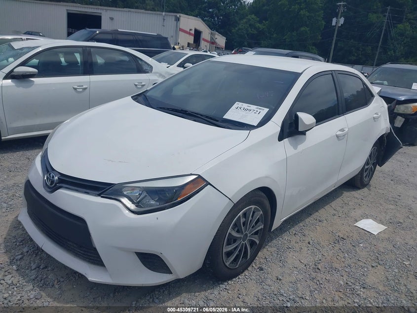 2015 Toyota Corolla Le 2T1BURHEXFC334097 photo 1
