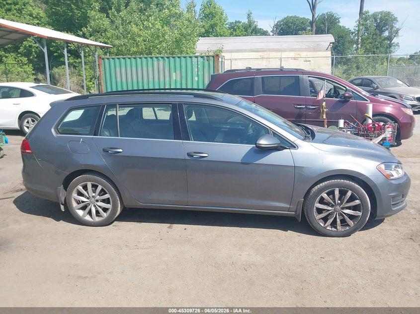 2016 Volkswagen Golf Sportwagen Tsi Se 4-Door VIN: 3VWC17AU2GM514277 Lot: 45309726