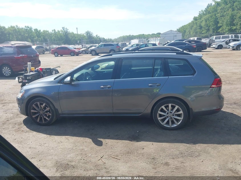 2016 Volkswagen Golf Sportwagen Tsi Se 4-Door VIN: 3VWC17AU2GM514277 Lot: 45309726