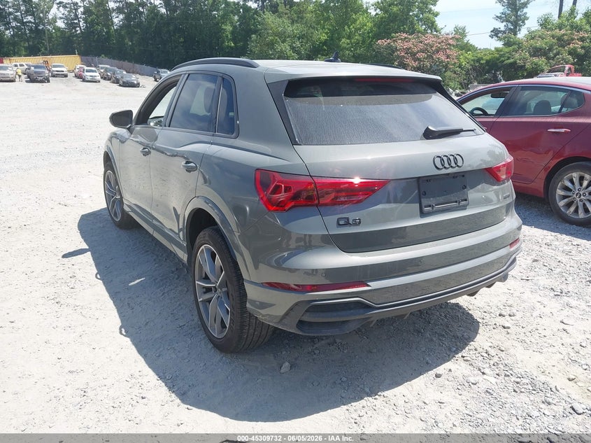 2025 AUDI Q3 auction photo 3