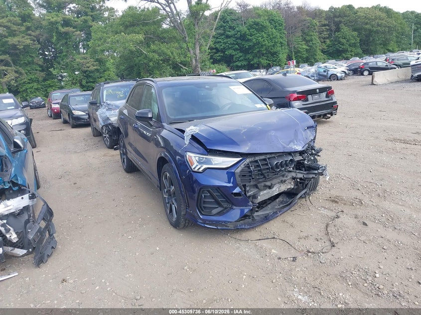 Vin: wa1eecf33s1042874, lot: 45807662, audi q3 premium 45 tfsi s line quattro tiptronic 2025 img_1