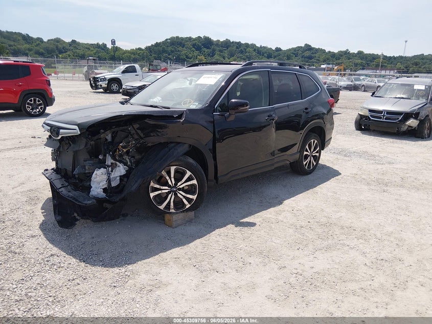 Vin: jf2skauc7mh423194, lot: 45807682, subaru forester limited 20212