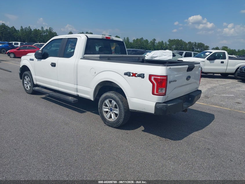 Vin: 1ftex1e89ffc95532, lot: 45807685, ford f-150 xl 20153