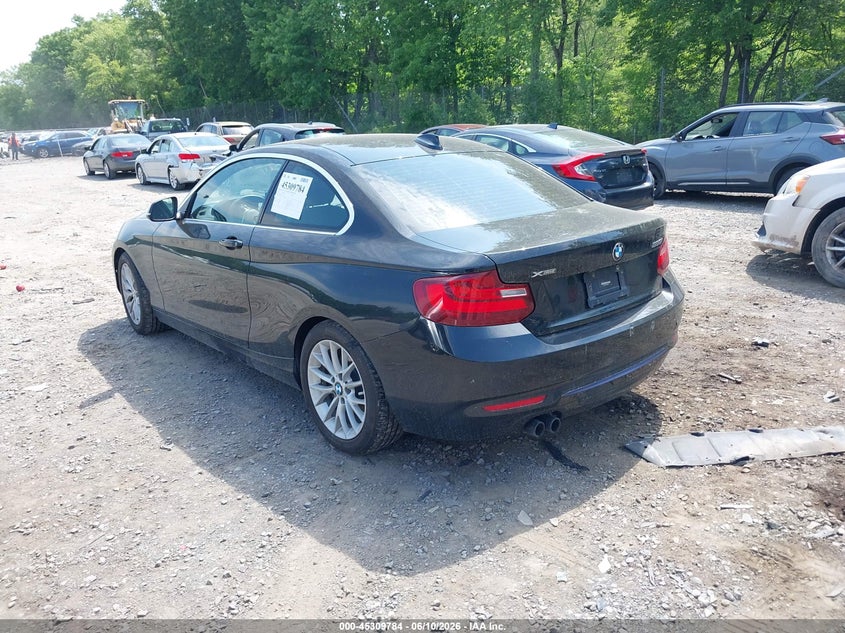Vin: wba1g9c51gv726262, lot: 45807710, bmw 228i xdrive 20163