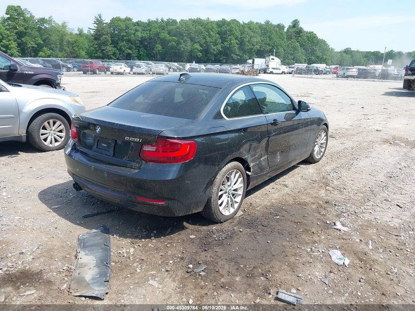 Vin: wba1g9c51gv726262, lot: 45807710, bmw 228i xdrive 20164
