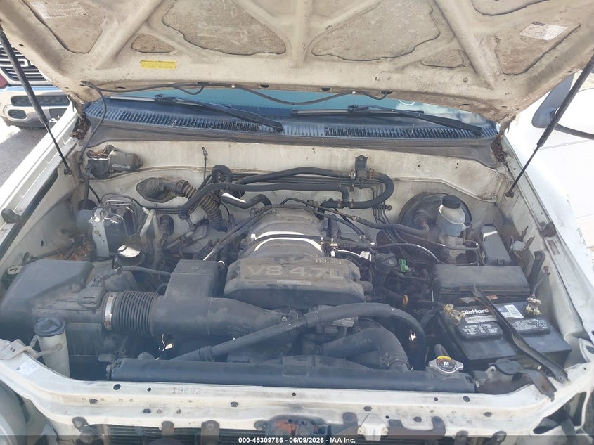 2002 Toyota Sequoia Sr5 V8 VIN: 5TDZT34A62S094999 Lot: 45309786