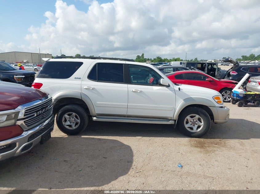 2002 Toyota Sequoia Sr5 V8 VIN: 5TDZT34A62S094999 Lot: 45309786